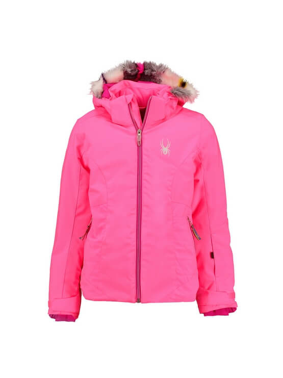 spons Beangstigend Pakket Mooie roze ski jas | Met sneeuwvanger | Sport-Kids.nl